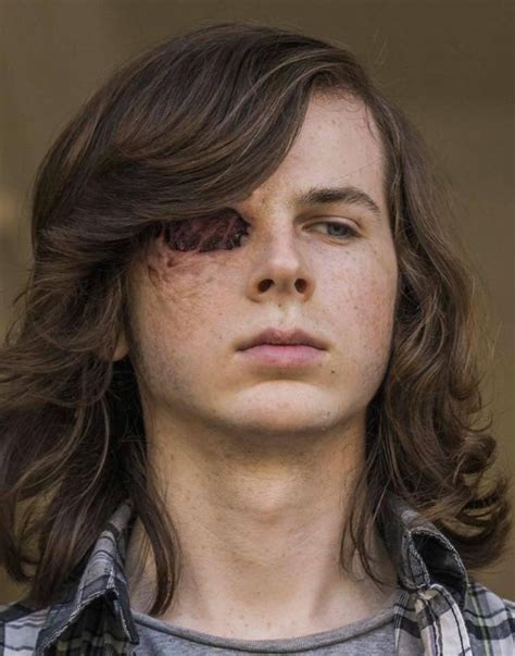 the walking dead carl eye